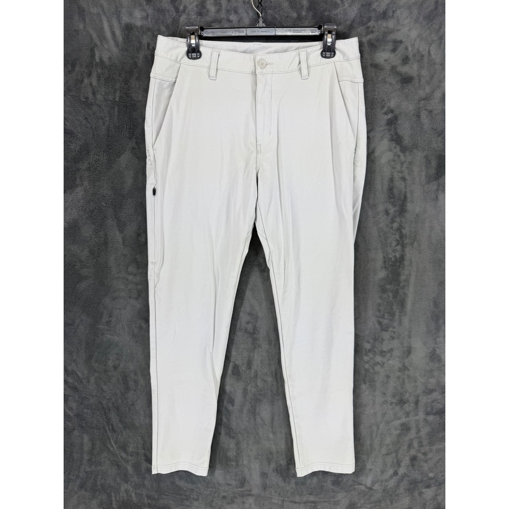 BYLT Premium Basics Everyday Pant 2.0 Mens Large Stone Grey Chino EDAY2_PANT_STG